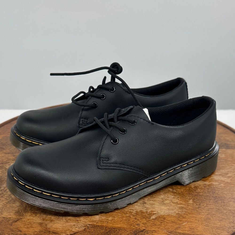 Dr Martens Shoes Wm 5 Men 4 1461 J 3-eye Black Lace Up Oxford Docs DM